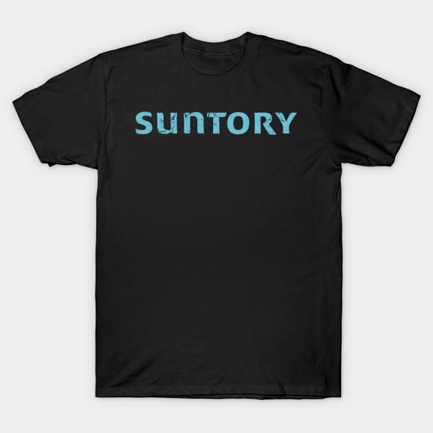 SUNTORY Blue T-Shirt by Virtue in the Wasteland Podcast